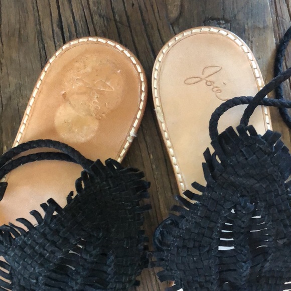 Joie Kacia Huarache Suede Lace-up Sandals size 37 - Picture 2 of 12